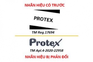 Đơn đăng ký nhãn hiệu “Protex, hình” bị phản đối
